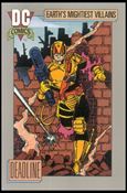 DC Cosmic Cards (Base Set) card 90 Deadline