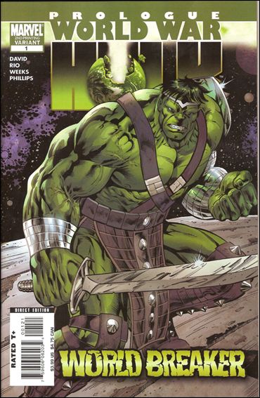 World War Hulk Prologue: World Breaker  issue 1-B Al Rio Cover (2nd Printing)