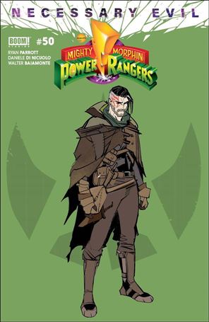 Mighty Morphin Power Rangers issue 50-H Dan Mora Cover (2nd Printing)