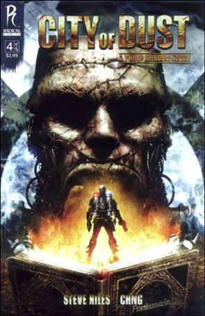 City of Dust  issue 4 Clint Langley Cover