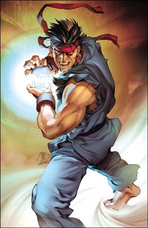 Street Fighter II (2005) issue 1-D Jo Chen Power Foil Cover