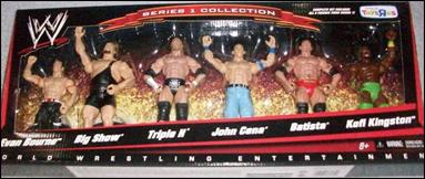 WWE 6-Packs figure 1 Series 1 Collection