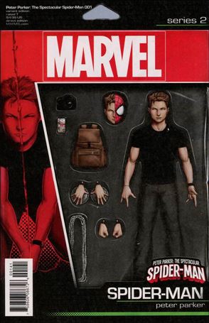 Peter Parker: The Spectacular Spider-Man issue 1-D John Tyler Christopher Action Figure Cover