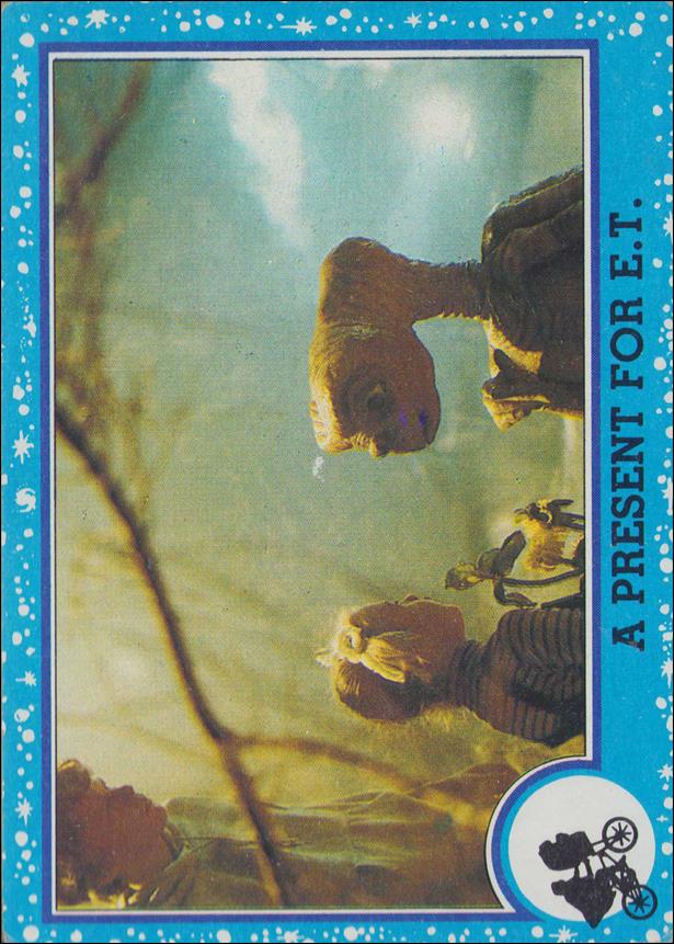 E.T. The Extra-Terrestrial (Base Set) card 73 A Present for E.T.