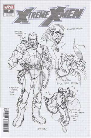 X-Treme X-Men (2022) issue 2-E Salvador Larroca 1:10 Design Cover