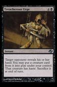Magic the Gathering: Planar Chaos (Base Set) card 82 Treacherous Urge