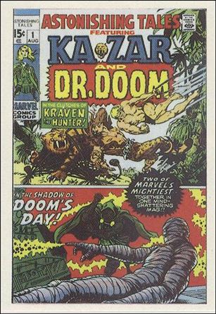 Marvel Super Heroes First Issue Covers (Base Set) card 57 Astonishing Tales