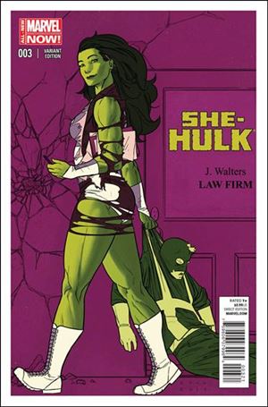 She-Hulk (2014) issue 3-B Kris Anka 1:50 Cover
