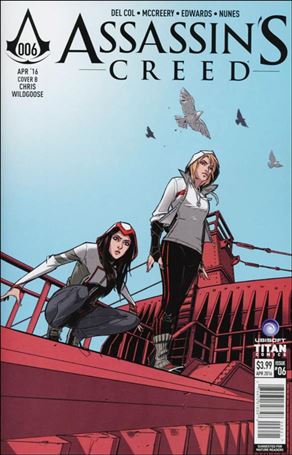 Assassin's Creed issue 6-B Christian Wildgoose Cover