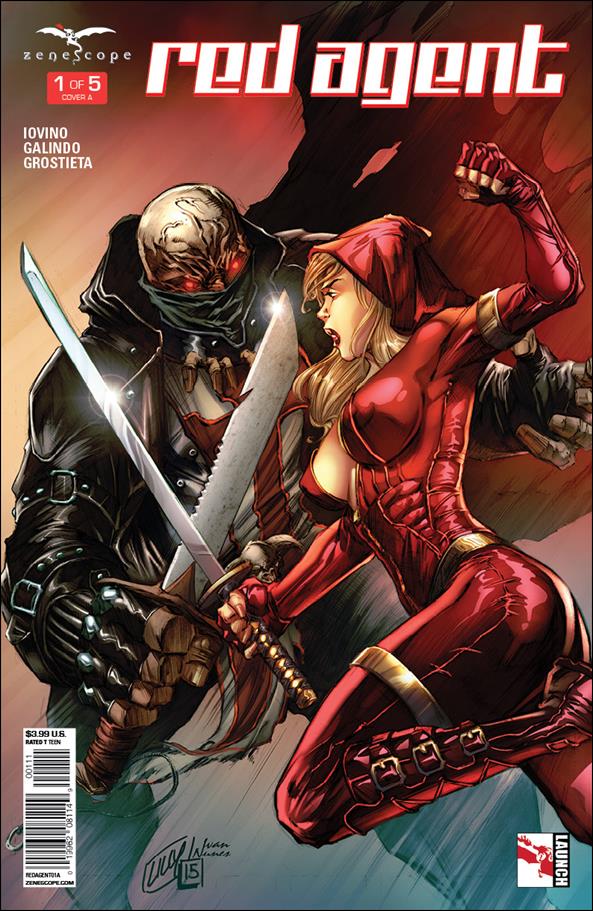 Red Agent issue 1 Mike Lilley Cover