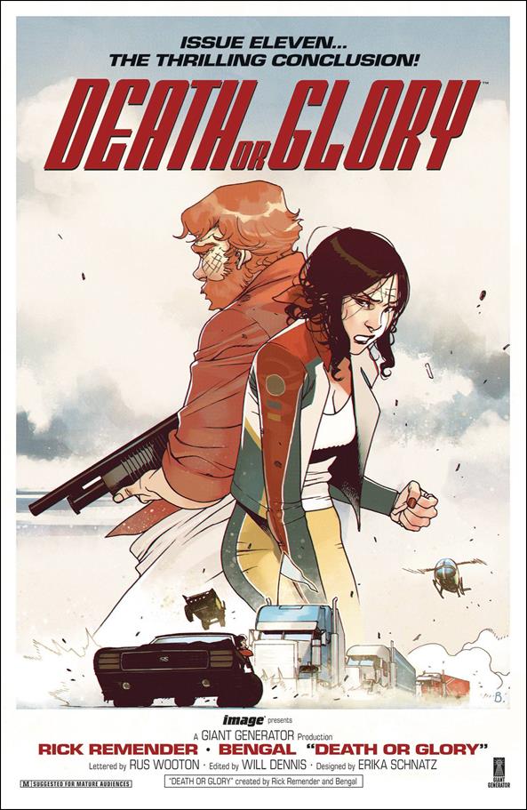 Death or Glory issue 11 Bengal Cover