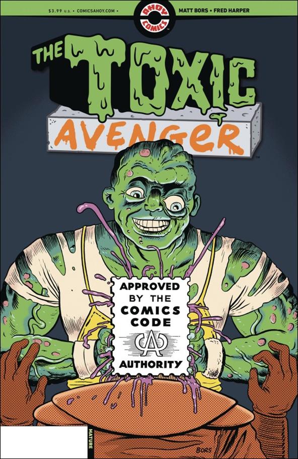 Toxic Avenger (2024) issue 3-B Matt Bors 1:3 Cover