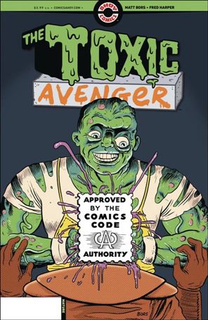 Toxic Avenger (2024) issue 3-B Matt Bors 1:3 Cover