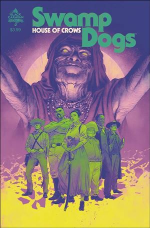 Swamp Dogs issue 3-B Psychedelic Colorshift Cover