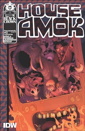 House Amok issue 2-B Caitlin Yarsky Cover