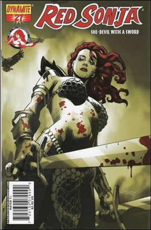 Red Sonja (2005) issue 27-B Dan Panosian Cover