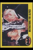Batman: Series 2 (Base Set) card 163 Instructions for Alfred