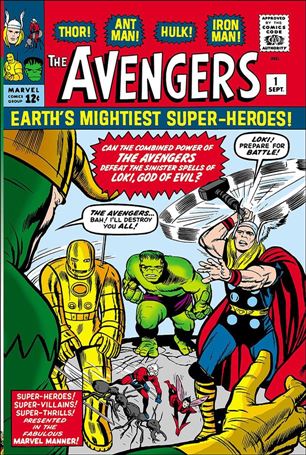 Mighty Marvel Masterworks: The Avengers issue 1-B The Coming of the Avengers - Jack Kirby DM Cover