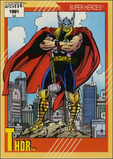 Marvel Universe: Series 2 (Base Set) card 48 Thor