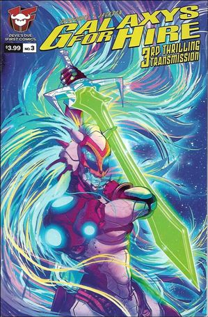Galaxy's for Hire issue 3 Sherard Jackson Cover