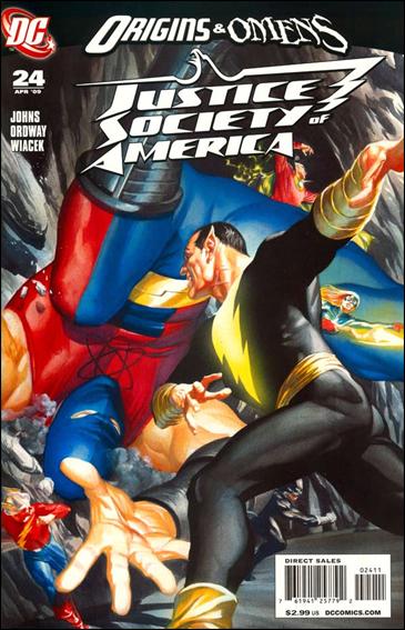 Justice Society of America (2007) issue 24 Alex Ross Cover