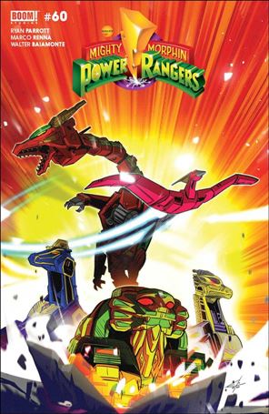 Mighty Morphin issue 3-B Eleonora Carlini Cover
