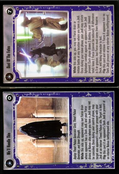 Star Wars: Reflections III (Base Set) card 187 We'll Handle This / Duel Of The Fates