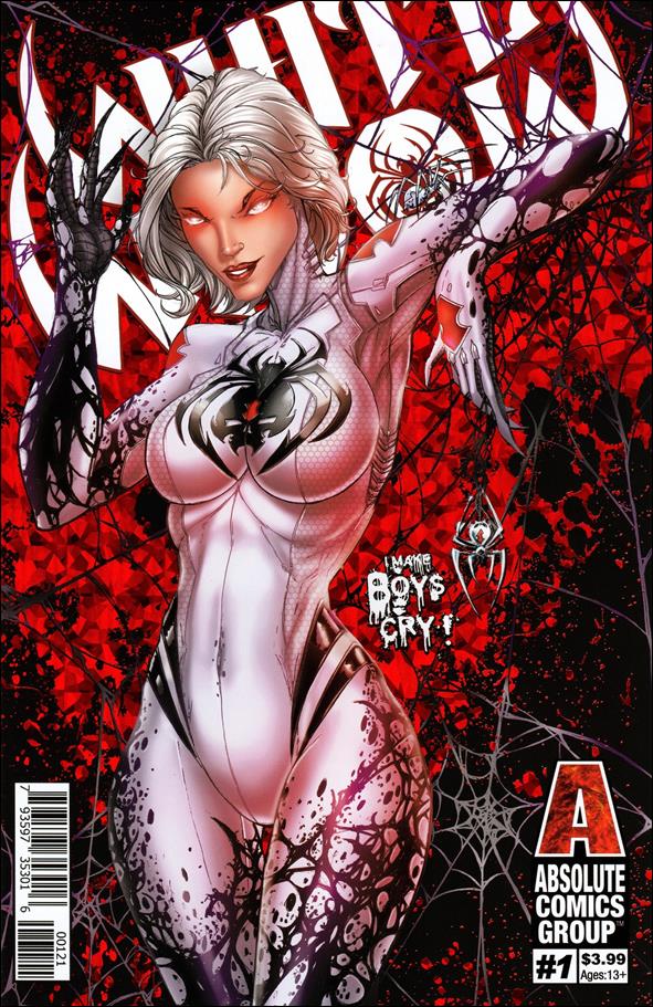 White Widow issue 1-B Red Foil Cover
