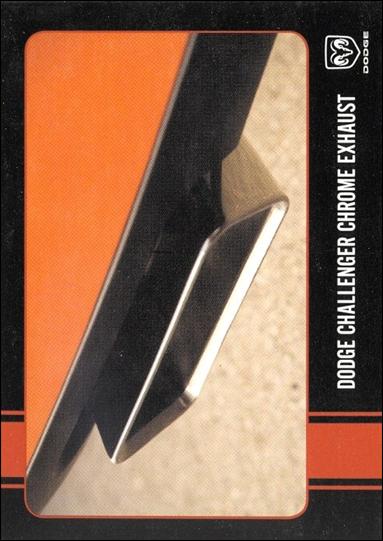 All-New 2009 Dodge Challenger (Base Set) card 23 Dodge Challenger Chrome Exhaust
