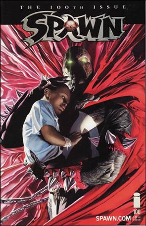 Spawn issue 100-C Alex Ross Cover