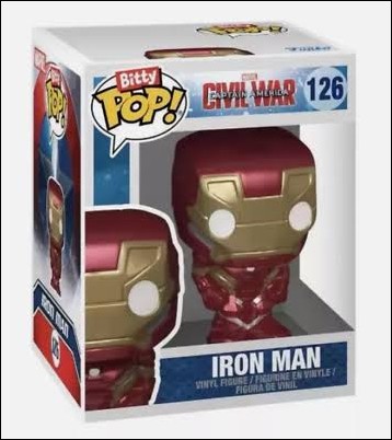 POP! Marvel figure 126-B Iron Man (Bitty Pop)