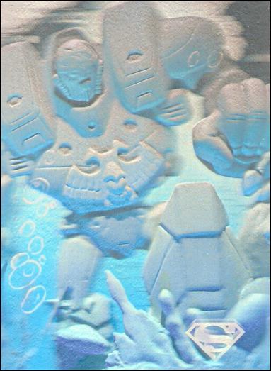 Superman Holo Series (Silver Hologram Base Set) card 40 Comeback Trail