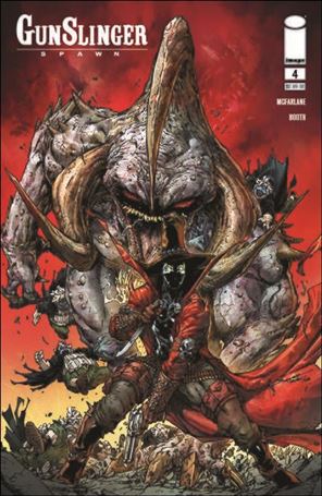 Gunslinger Spawn issue 4 Brett Booth Cover