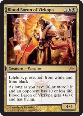 Magic the Gathering: Dragon's Maze (Base Set) card 57 Blood Baron of Vizkopa