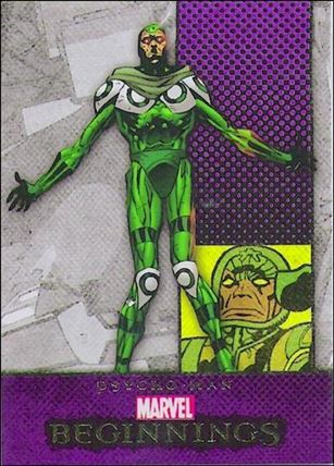 Marvel Beginnings: Series 2 (Base Set) card 311 Psycho-Man