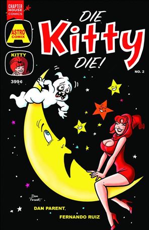 Die Kitty Die issue 2-B Dan Parent Cover
