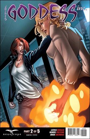 Grimm Fairy Tales Presents Goddess Inc. issue 2-B Pasquale Qualano Cover