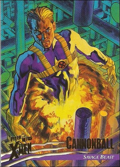 1996 Fleer Ultra X-Men: Wolverine (Base Set) card 92 Cannonball