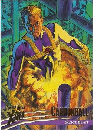 1996 Fleer Ultra X-Men: Wolverine (Base Set) card 92 Cannonball