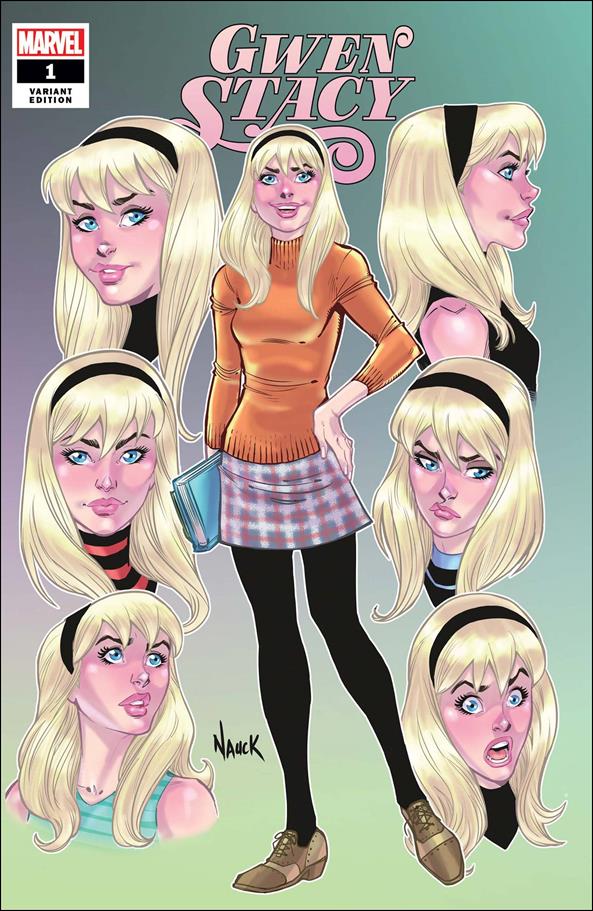 Gwen Stacy issue 1-C Todd Nauck Cover