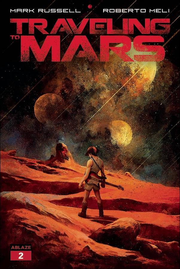 Traveling to Mars issue 2-C Luca Merli Cover