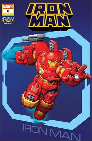 Iron Man (2020) issue 6-B Patrick Brown Avengers Mech Strike Cover