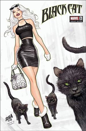 Black Cat (2019) issue 1-SQ David Nakayama KRS Comics Standard Cover 1/1500