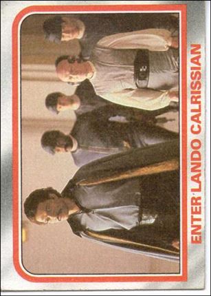 Star Wars: The Empire Strikes Back: Series 1 (Base Set) card 76 Enter Lando Calrissian