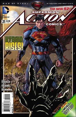 Action Comics (2011) issue 21 Standard Cover