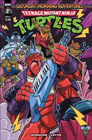 Teenage Mutant Ninja Turtles: Saturday Morning Adventures issue 2 Tim Lattie Cover