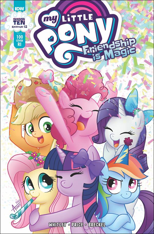 My Little Pony: Friendship is Magic issue 100-C Agnes Garbowska 1:10 Cover