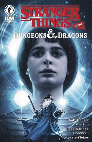 Stranger Things and Dungeons & Dragons issue 1-B Anna Dittman Cover