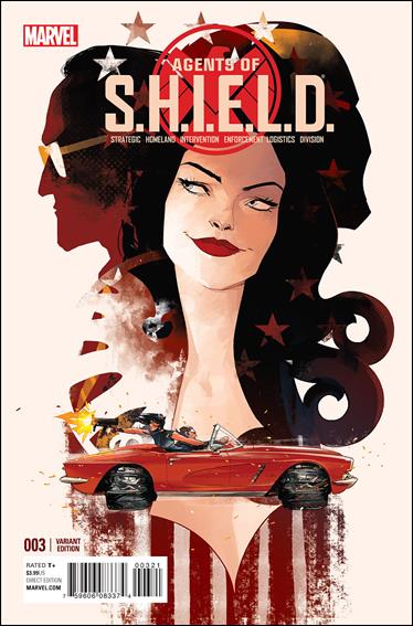 Agents of S.H.I.E.L.D. issue 3-B Otto Schmidt 1:25 Cover