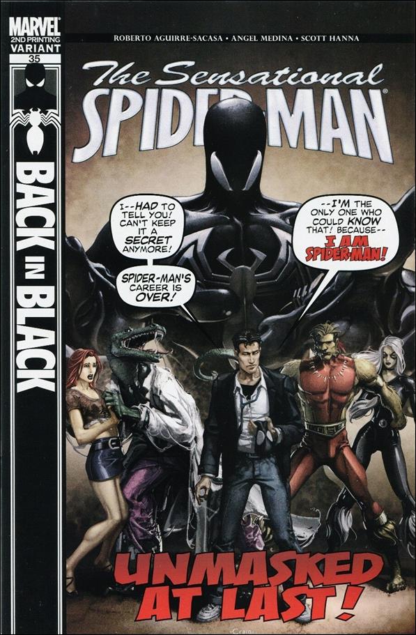 Sensational Spider-Man (2006) issue 35-C Clayton Crain Cover (2nd Printing)